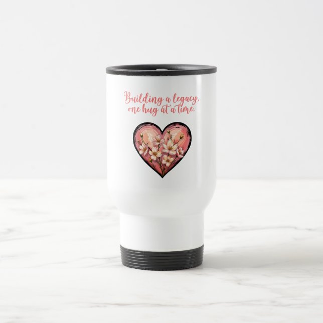 Caneca Térmica Construindo um Legado Um Abraço de Cada Vez Design (Centro)