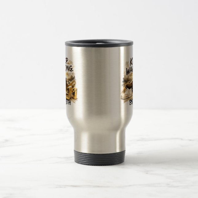 CANECA TÉRMICA CONTINUE CAMINHANDO – PELA FÉ (Centro)
