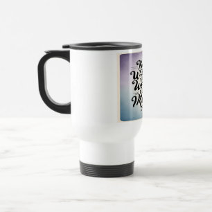 Caneca Térmica Continue Escrevendo O Mundo Precisa Da Sua Música 