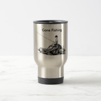 Caneca Térmica Copo de café de pesca ido