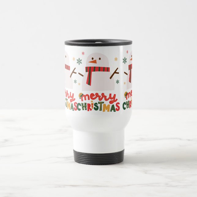 Caneca Térmica Copo de Natal de Gelo (Centro)