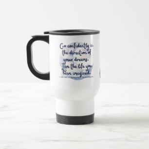 Caneca Térmica Copo de viagem vá com confiança