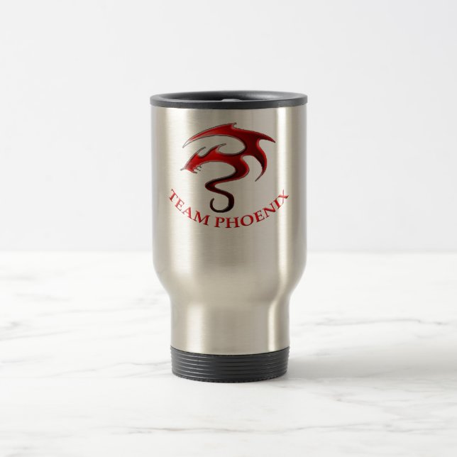 Caneca Térmica - Copo do Thermal de Phoenix da equipe do x (Centro)