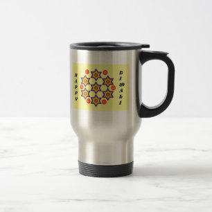 Caneca Térmica Copo do viagem de Diwali