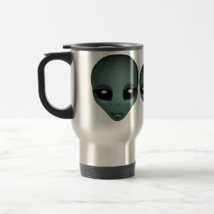 Caneca Térmica Copos Extraterrestres e Copos de Alienígena de Al