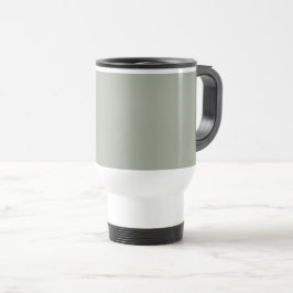 Caneca Térmica Cor Sólida do Deserto Sage