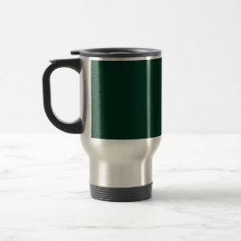 Caneca Térmica Cor Sólido Verde Escuro