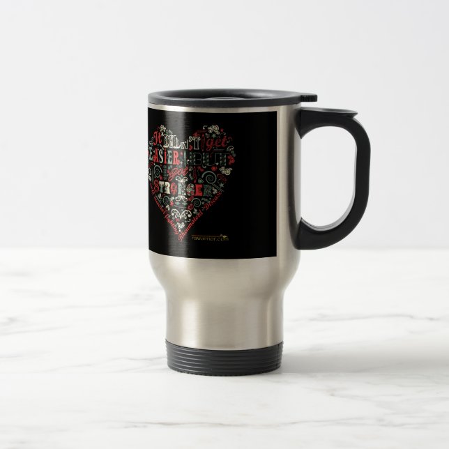 Caneca Térmica Coração com rolos celtas (Direita)