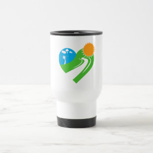 Caneca Térmica Coração da Natureza Estrada Sinual