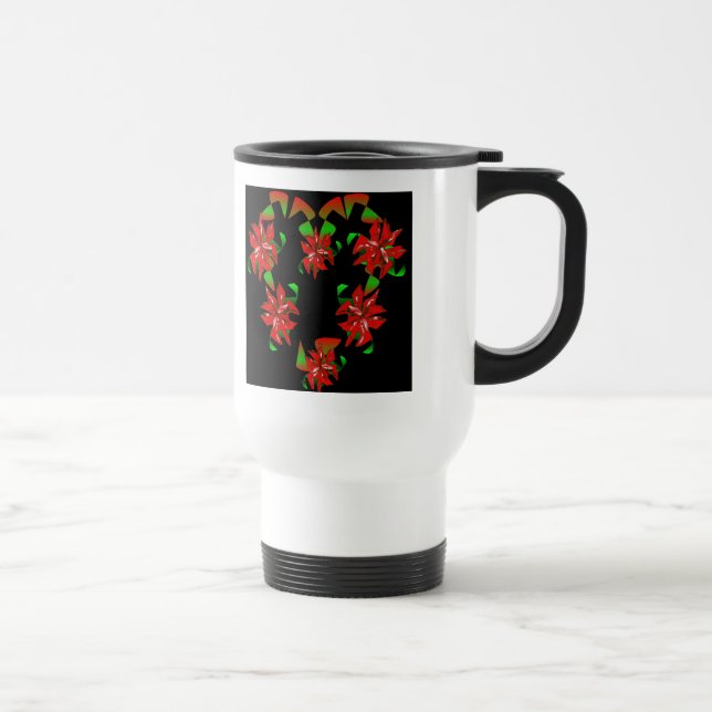 Caneca Térmica Coração de Natal (Direita)