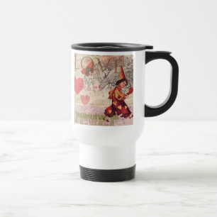 Caneca Térmica Coração Doce Namorado Querido Anjo do Dia dos Namo