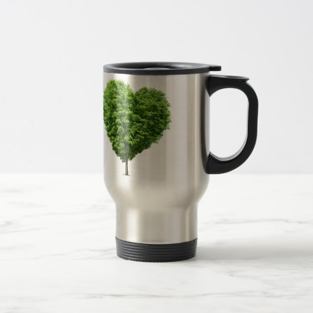 Caneca Térmica coração ecologico (Direita)
