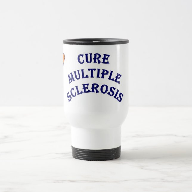 Caneca Térmica corações, fitas, Senhora da cura (Centro)