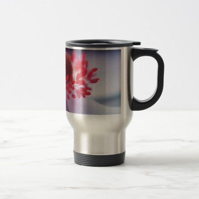 Caneca Térmica Cores da garrafa/caneca do viagem do amor (Direita)