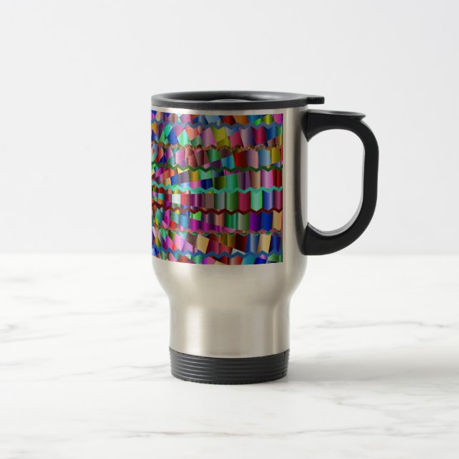 Caneca Térmica Cores Decorativas (Direita)
