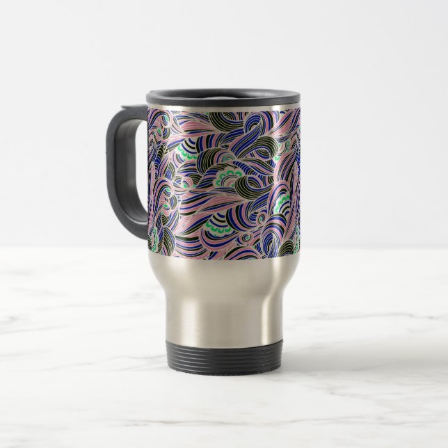 Caneca Térmica Cores giratórias (Frente Esquerda)