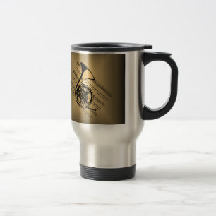 Caneca Térmica Corno Francês com Background Musical