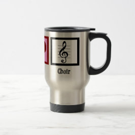 Caneca Térmica Coro de Paz e Amor