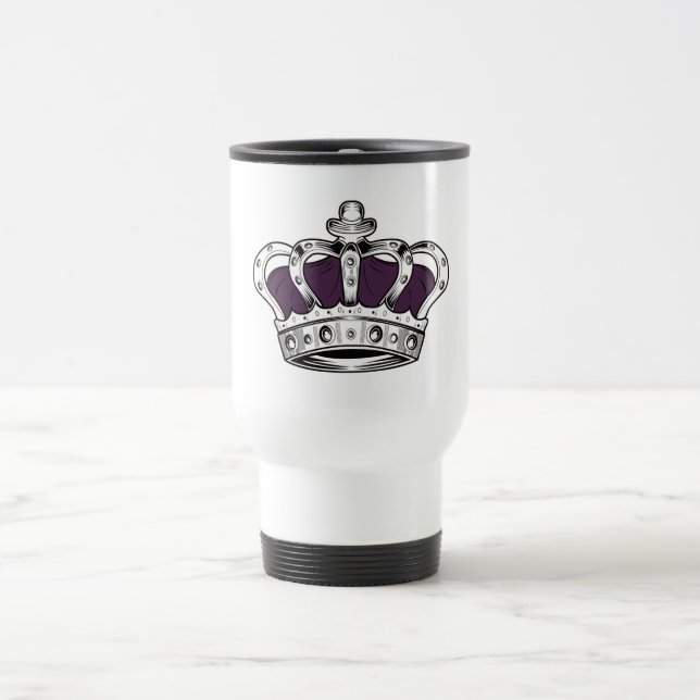 Caneca Térmica Coroa - Roxo (Centro)