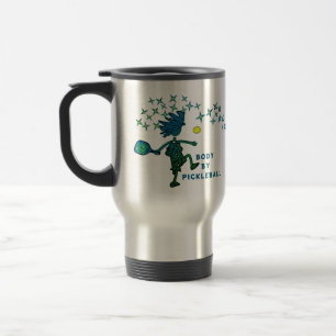 CANECA TÉRMICA CORPO DE PICKLEBALL CAFFEE MUG