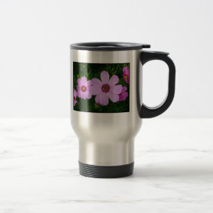 Caneca Térmica Corrente do cosmos cor-de-rosa