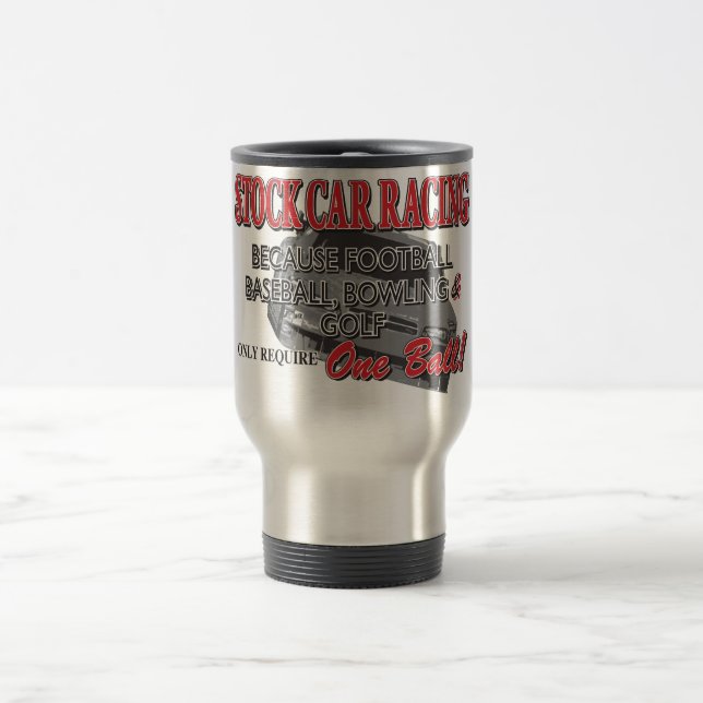 Caneca Térmica Corrida de carros de ações (Centro)