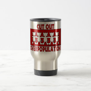 Caneca Térmica Corte A Sobrepopulação! Gatos