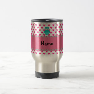 Caneca Térmica Coruja bonito conhecida personalizada