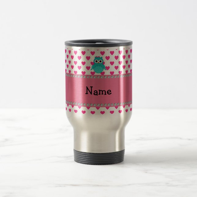 Caneca Térmica Coruja bonito conhecida personalizada (Centro)