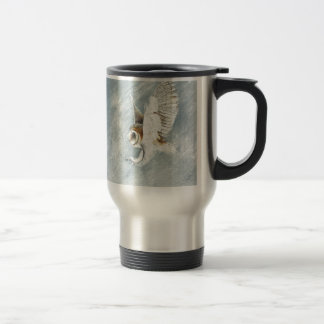 Caneca Térmica Coruja de celeiro que swooping com garras para