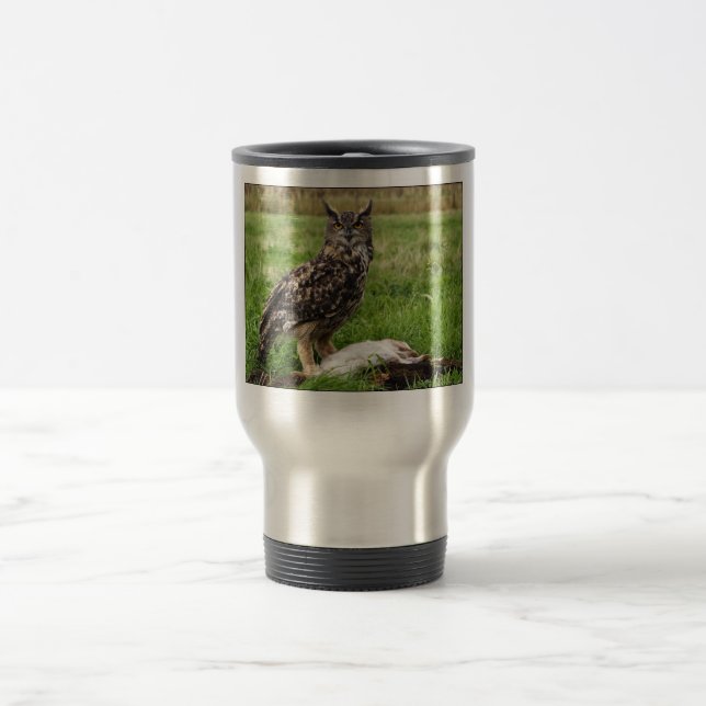 Caneca Térmica Coruja de Eagle (Centro)