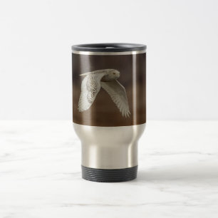 Caneca Térmica Coruja de neve em voo