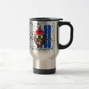 Caneca Térmica coruja do esquiador