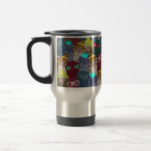 Caneca Térmica Coruja na coroa