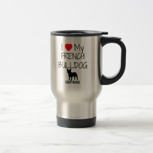 Caneca Térmica Costume Amo Meu Buldogue Francês