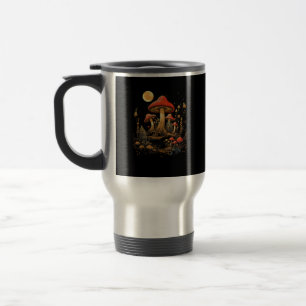 Caneca Térmica Cottagecore Cogumelo Estética Cottagecore Goblinc
