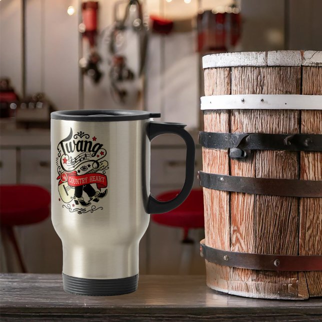 Caneca Térmica Country Twang Red/Black ID464 (Criador carregado)