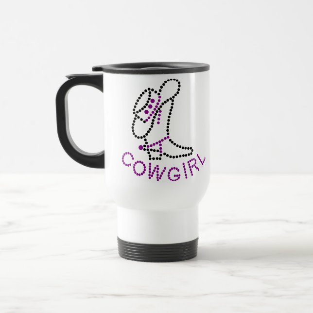 Caneca Térmica Cowgirl (Esquerda)