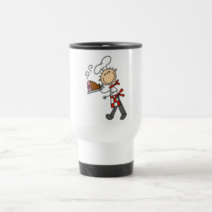 Caneca Térmica Cozinheiro chefe com o camiseta e os presentes