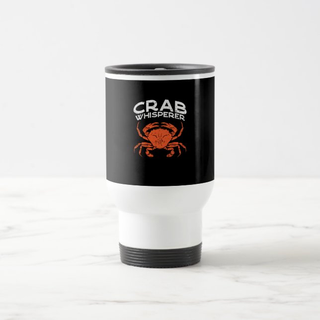 Caneca Térmica Crab Whisperer Vintage Crabbing (Centro)