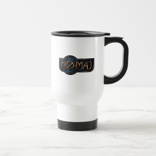 Caneca Térmica Crachá Dourado e Marble NO-MAJ™ (Direita)