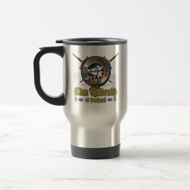 Caneca Térmica Crachá Galbraith Clan (Esquerda)