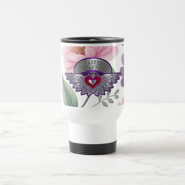 Caneca Térmica Crachá Mestre Scrapbookers (Centro)