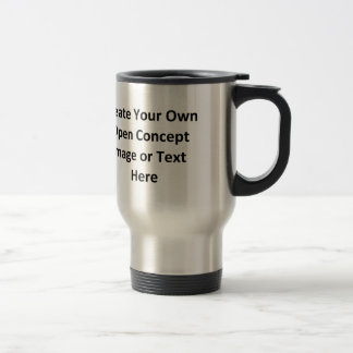 Caneca Térmica Criar seu próprio imagem ou texto aberto do