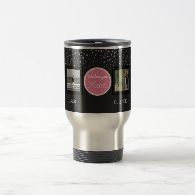 Caneca Térmica Criar seu próprio presente da lembrança da mamã da (Centro)