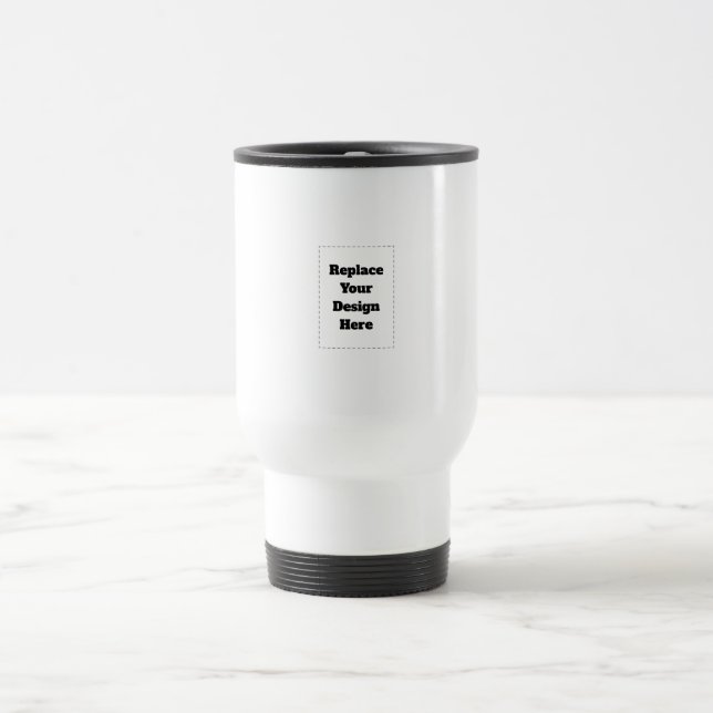 Caneca Térmica Crie seu próprio branco  (Centro)