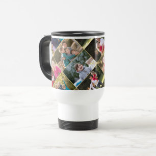 Caneca Térmica Crie seu próprio branco personalizado de 6 imagens