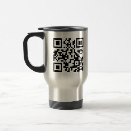 Caneca Térmica Crie Seu Próprio Código QR