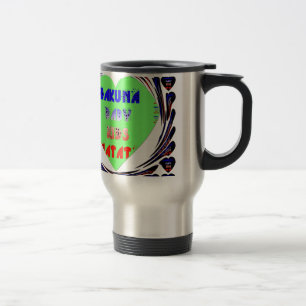 Caneca Térmica Crie seu próprio Design de bebê do coração luminos