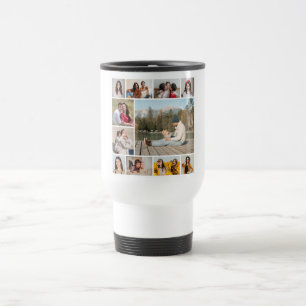 Caneca Térmica Crie sua própria colagem de fotos 11